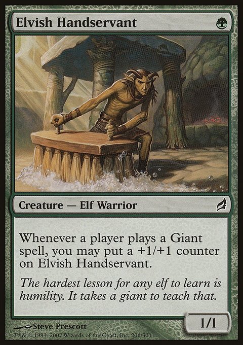 Elvish Handservant